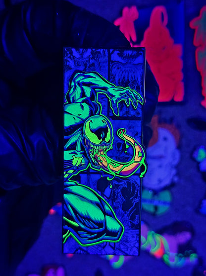 Symbiote Comic strip Enamel Pins