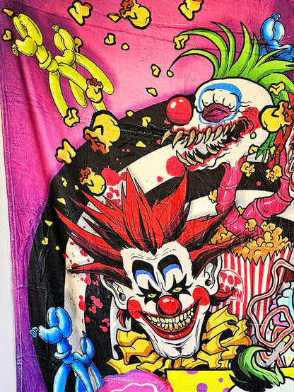Killer Circus Clowns 🤡 Fleece blanket