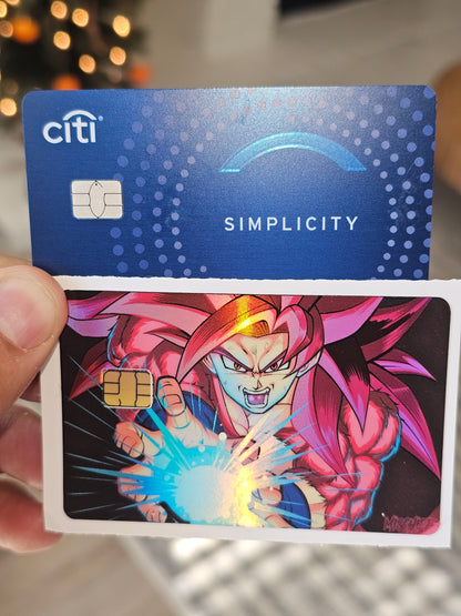 Ssj4 Credit card skins