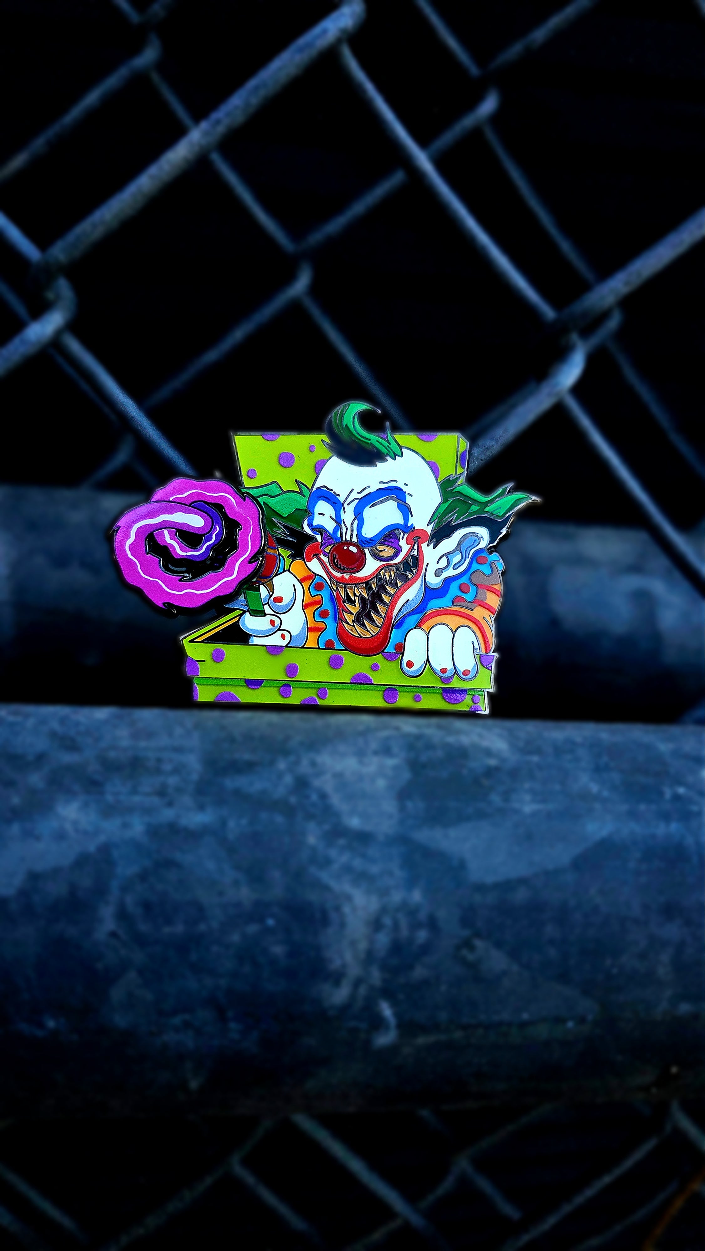 Pin Pin Candy Cotton Candy Spinner Enamel Pin – Mischief pins