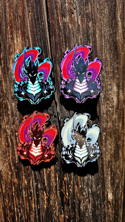 Solo Knight enamel pin
