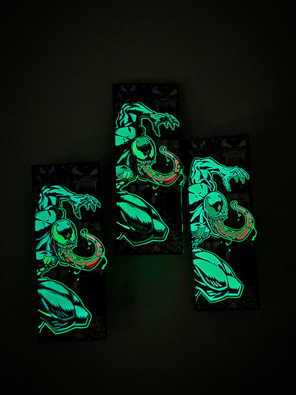 Symbiote Comic strip Enamel Pins