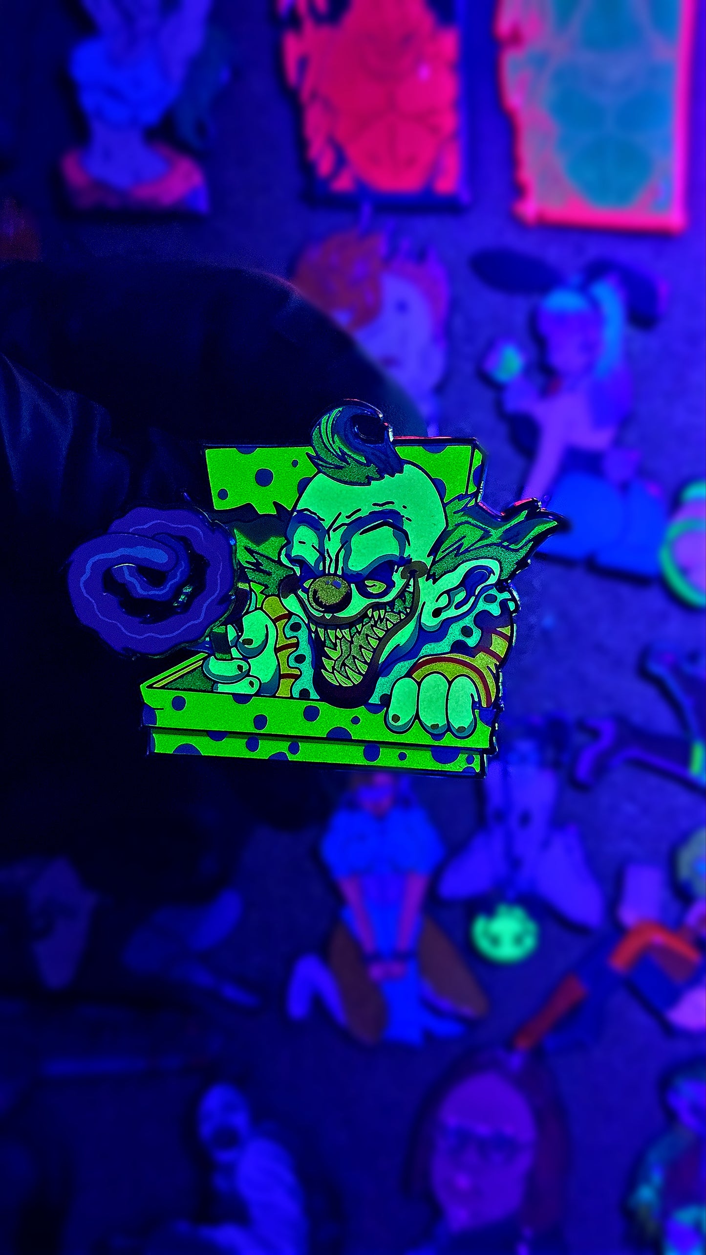 Cotton Candy Spinner Enamel Pin