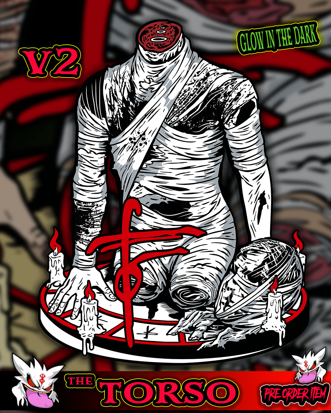 The Torso enamel pin PRE Order