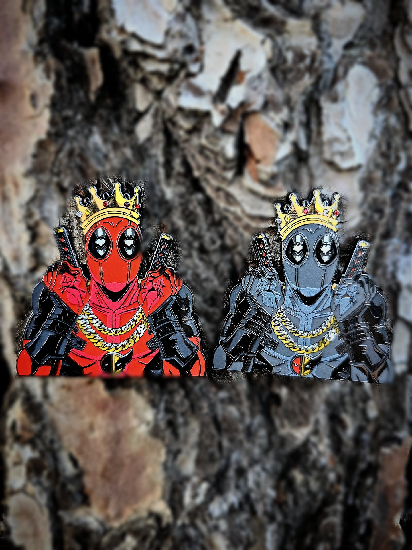 King Pool Enamel Pin