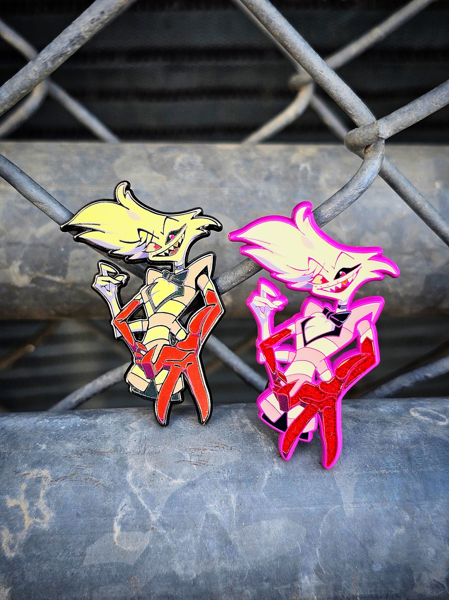 Angel Must Enamel Pin