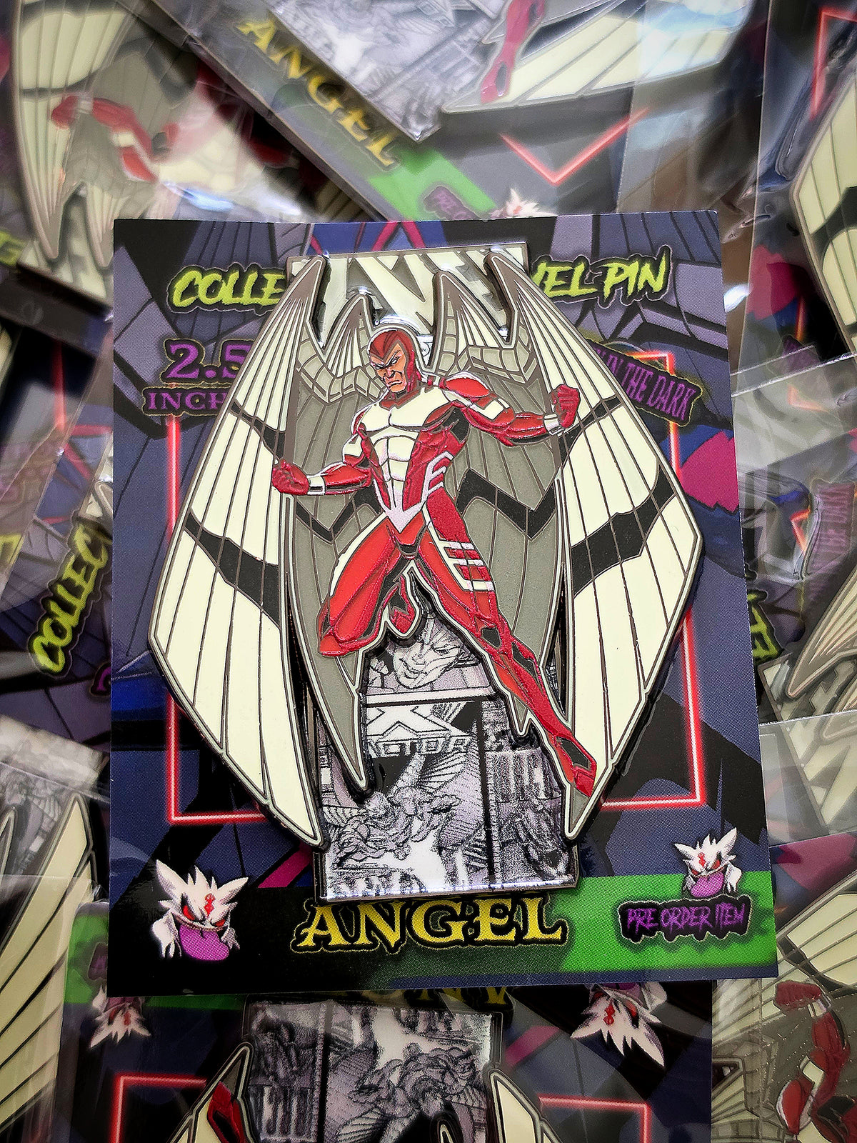 THE DARK ANGEL ENAMEL PIN