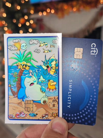 Sleeping Lax Credit card Skin