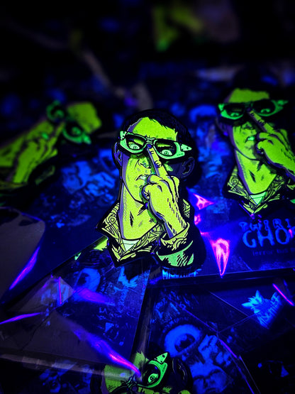 Flipping the Bird Sliding Enamel Pin