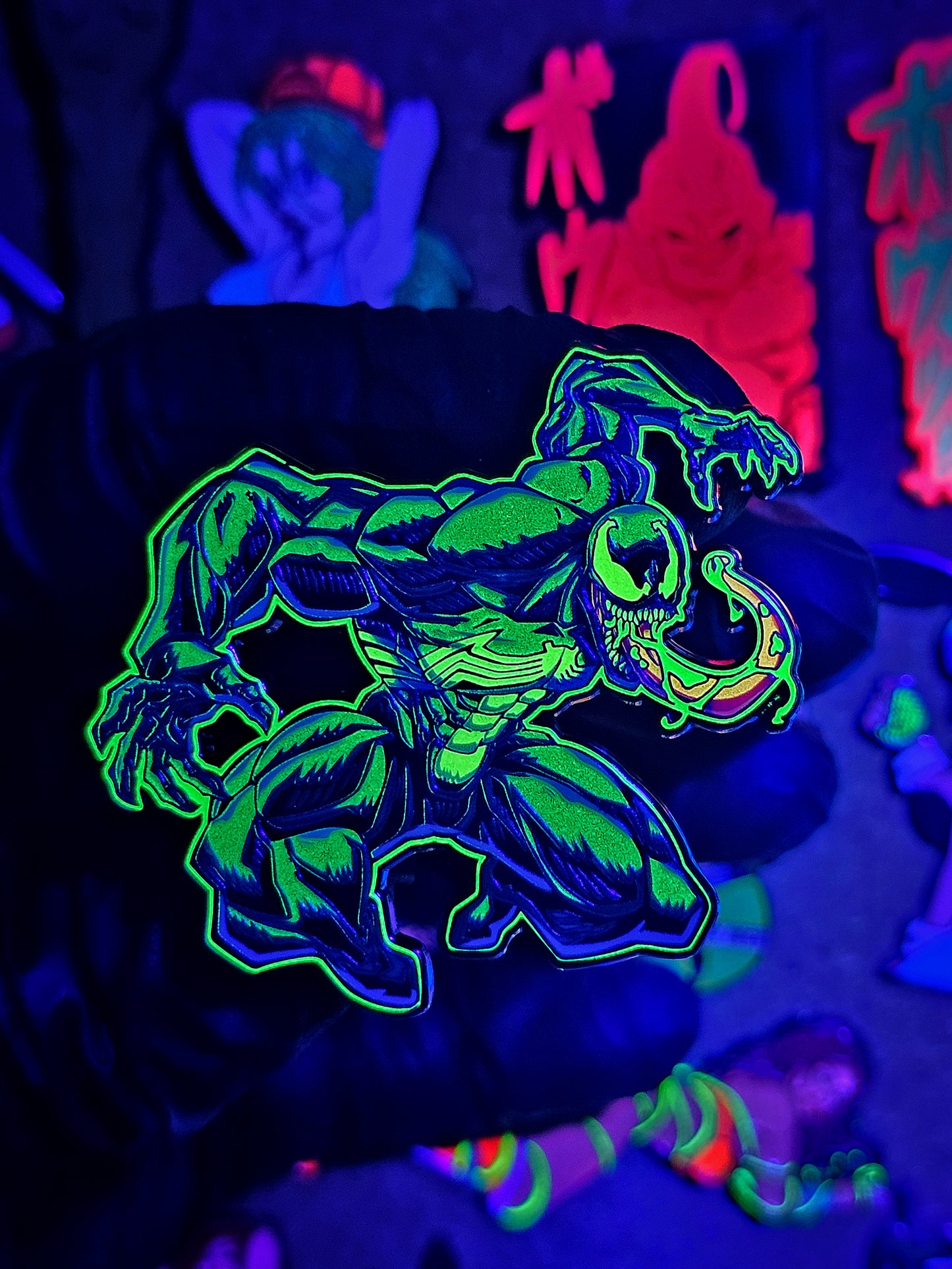 Symbiote Aliens Enamel Pin