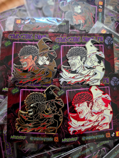 THE STRUGGLER ENAMEL PIN