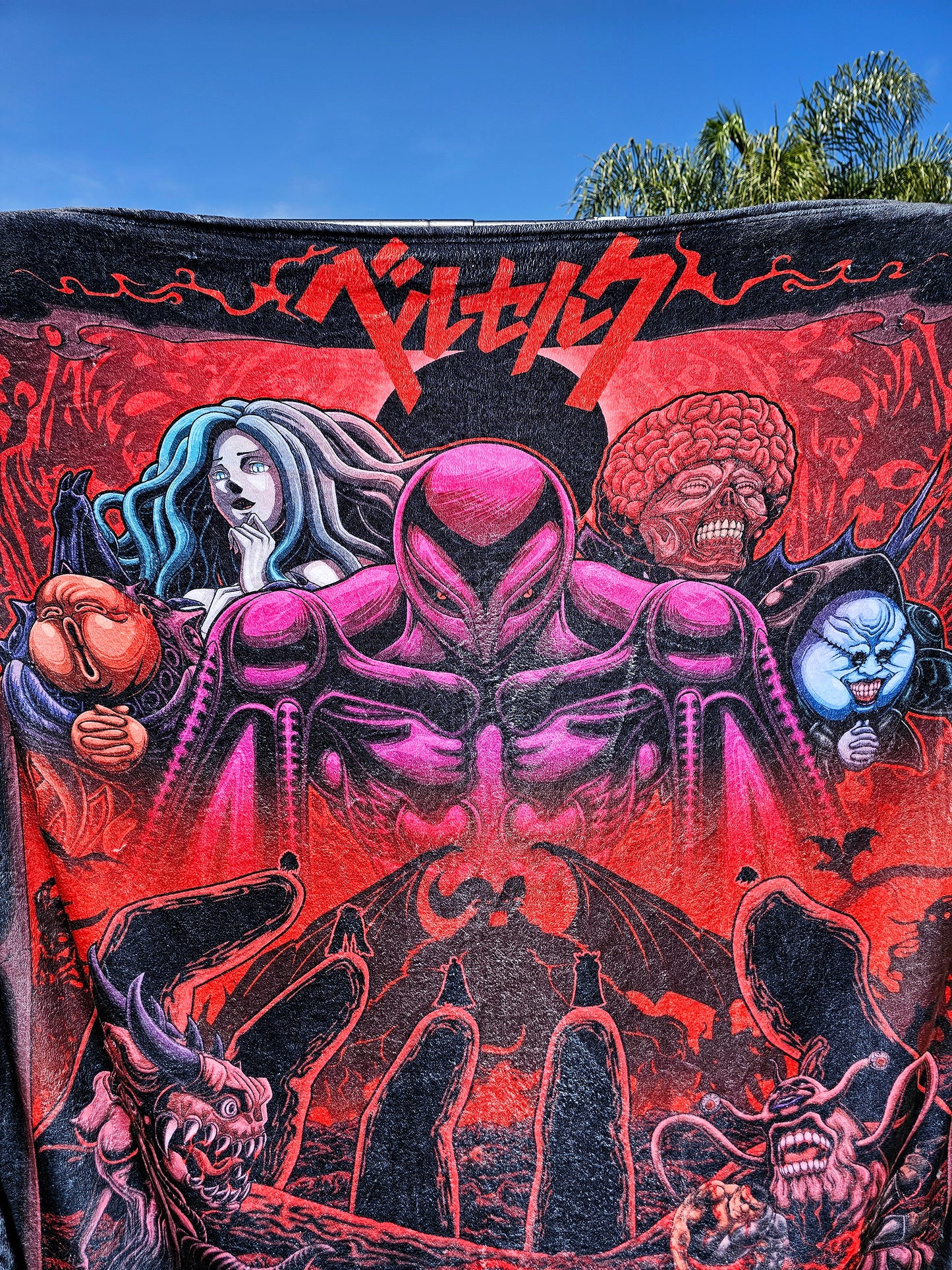 God's Hand Fleece Blanket