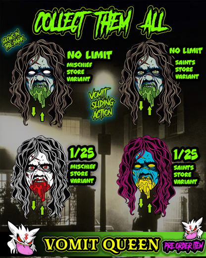 Vomit Queen Enamel Pin Pre Orders