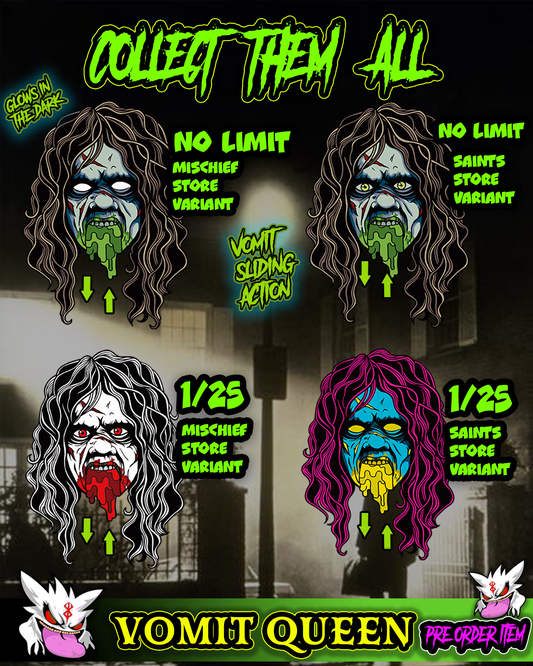 Vomit Queen Enamel Pin Pre Orders