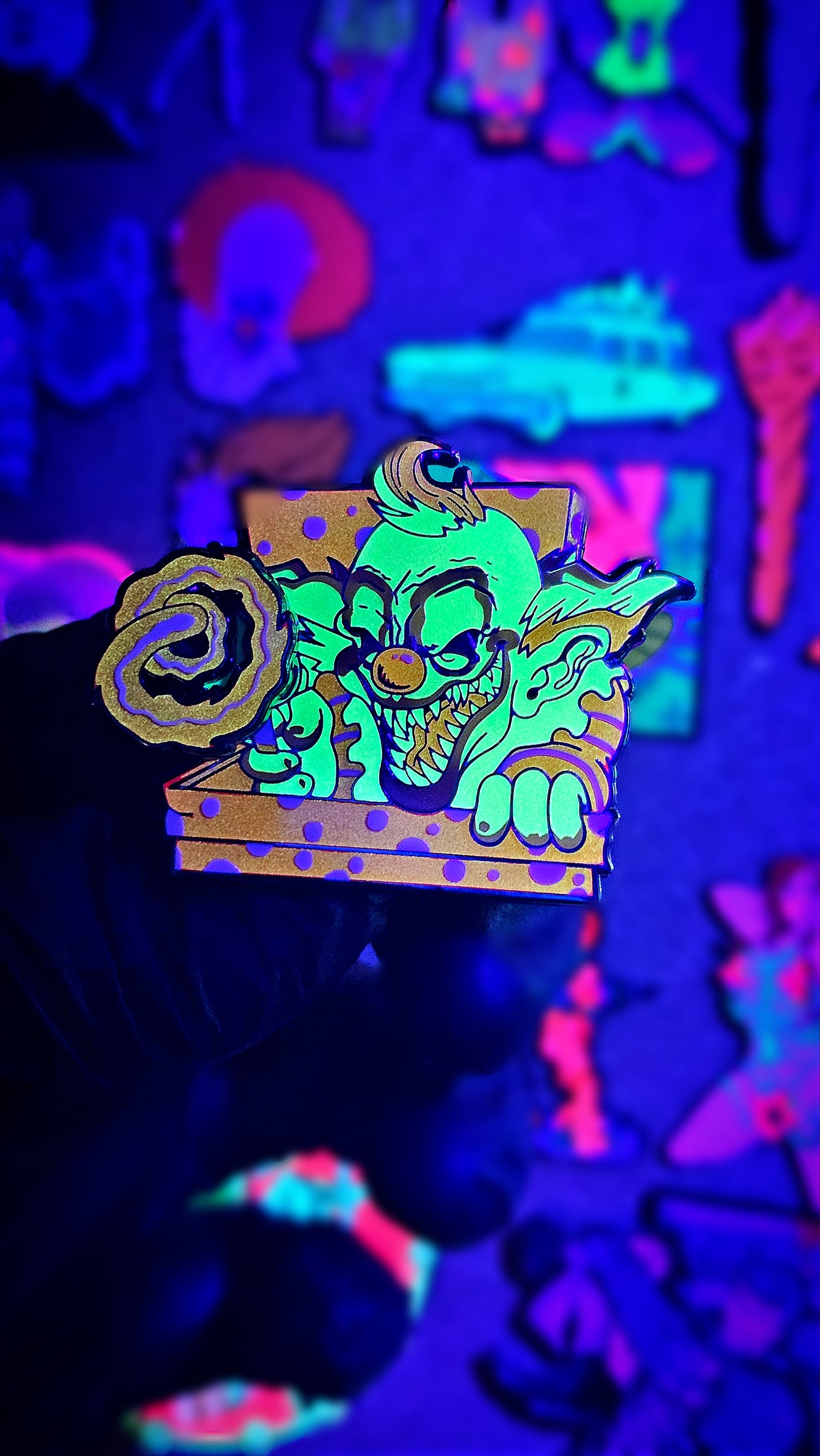 Cotton Candy Spinner Enamel Pin