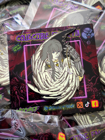 THE HAWK ENAMEL PIN