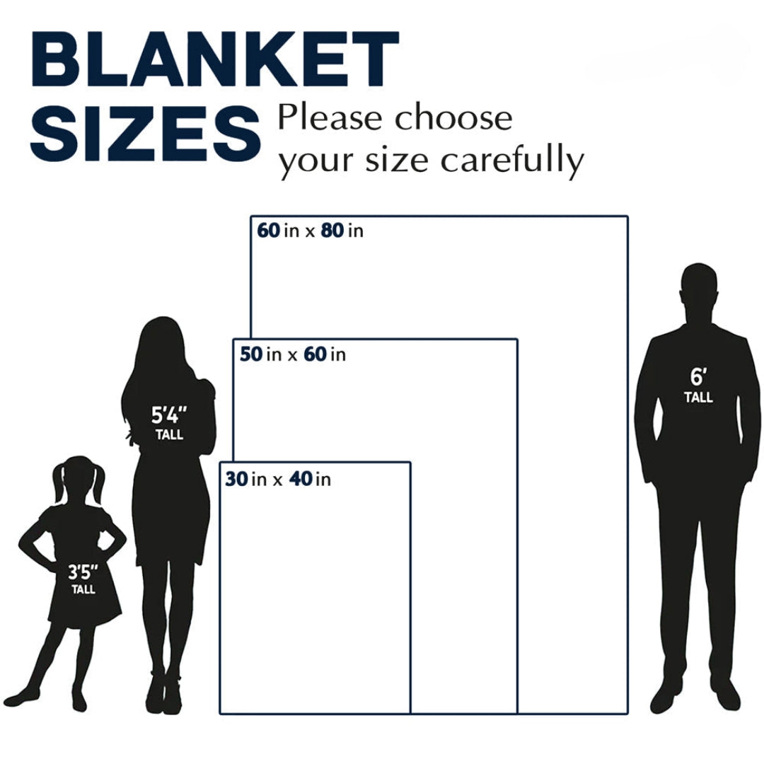 Hockey Mask Man Fleece Blanket