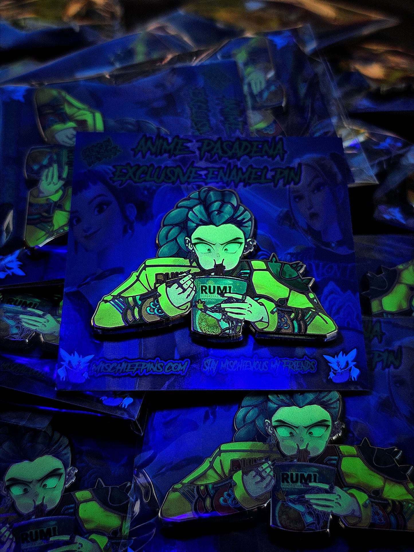 Demon Hunters enamel Pin