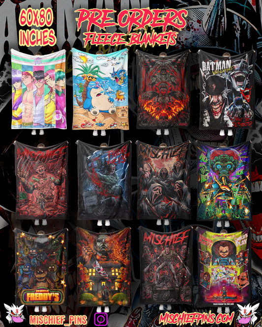 Mischief Blankets 60x80 pre orders
