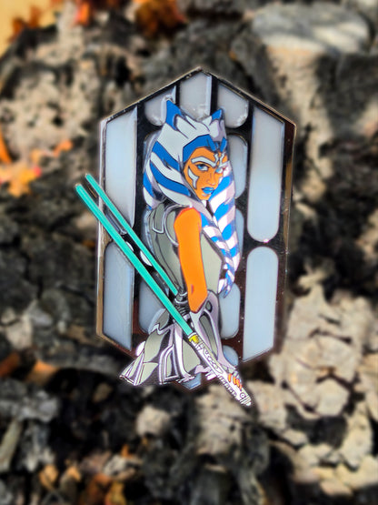 Ms Jedi Tano Enamel Pin