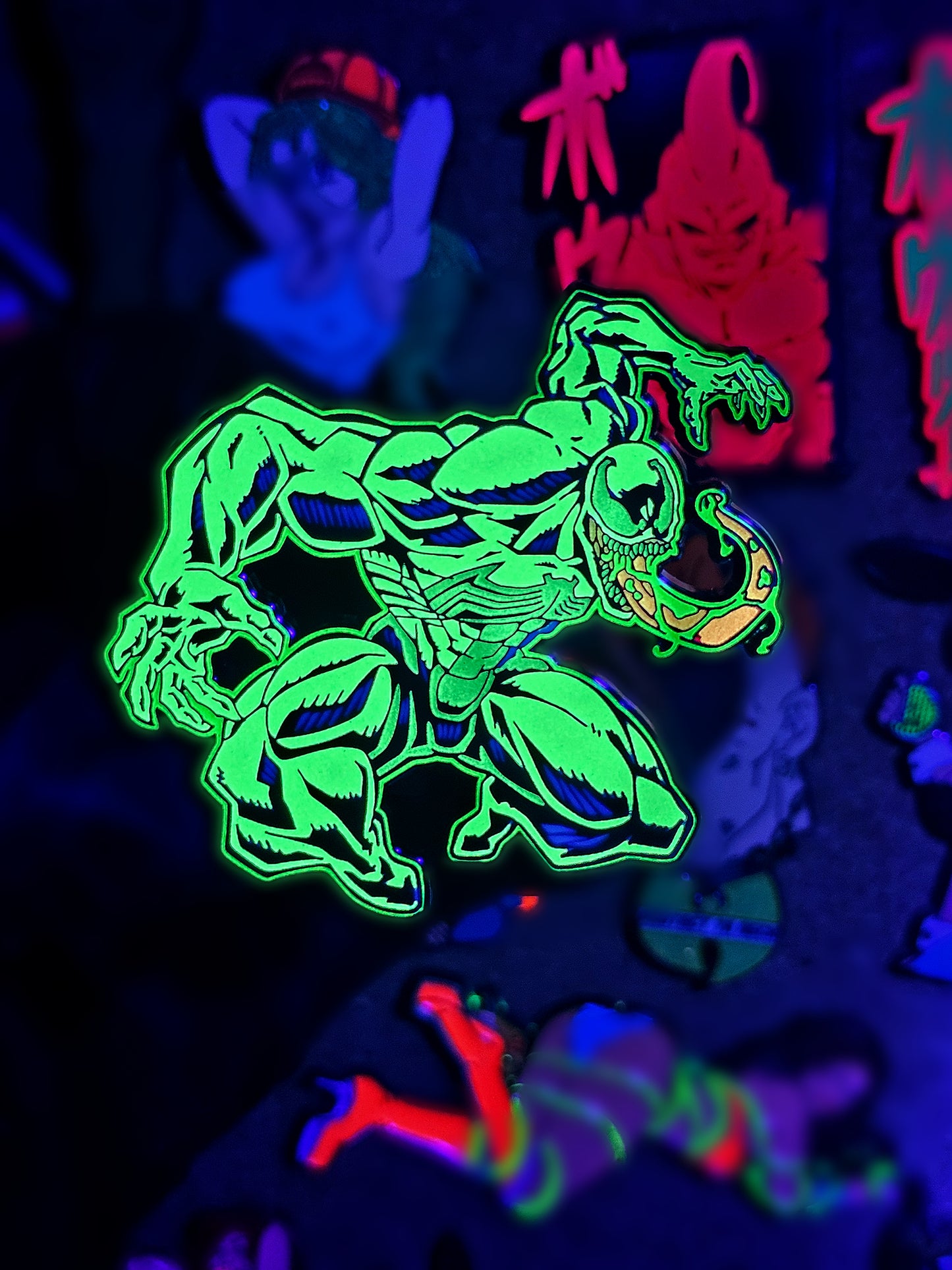 Symbiote Aliens Enamel Pin