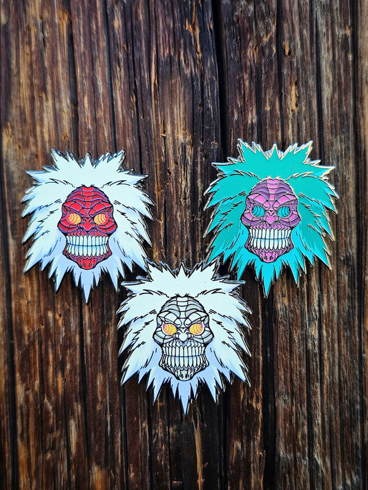 Turbo Mask Enamel Pin