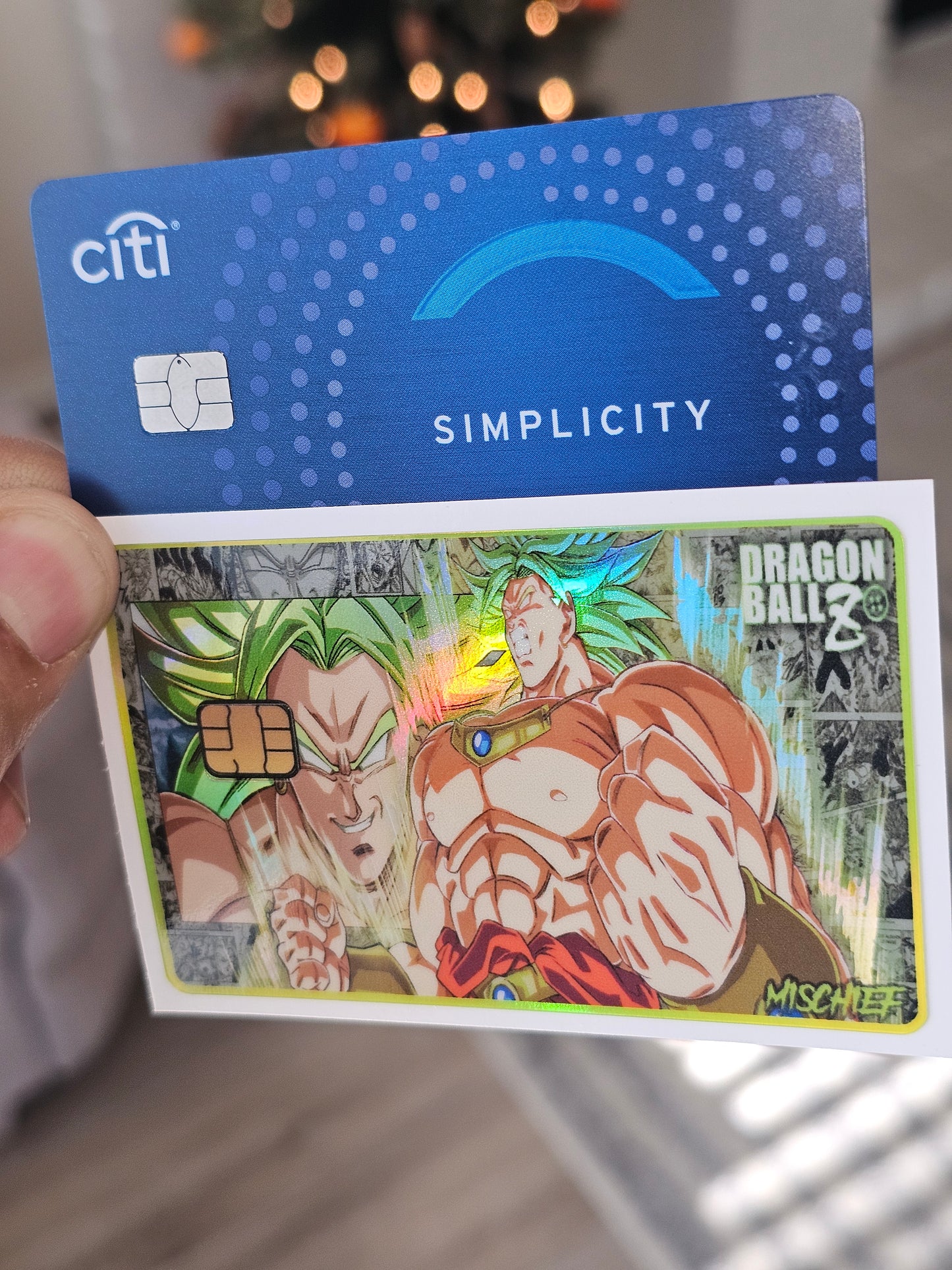 Holy Broly Credit Card Skins