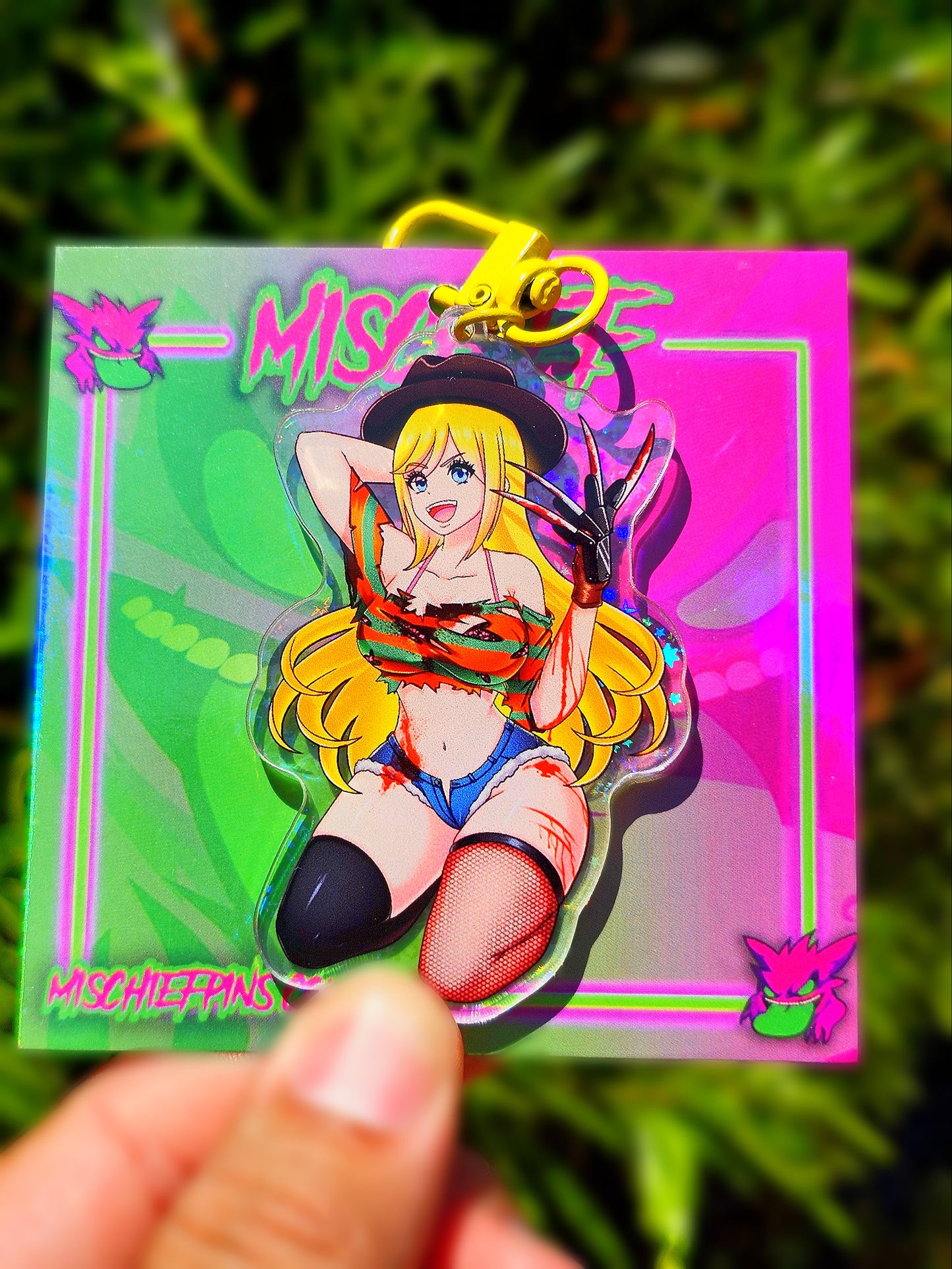 Ms. Dream Girl arcylic Keychain