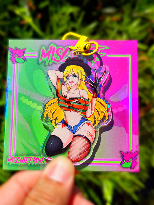 Ms. Dream Girl arcylic Keychain