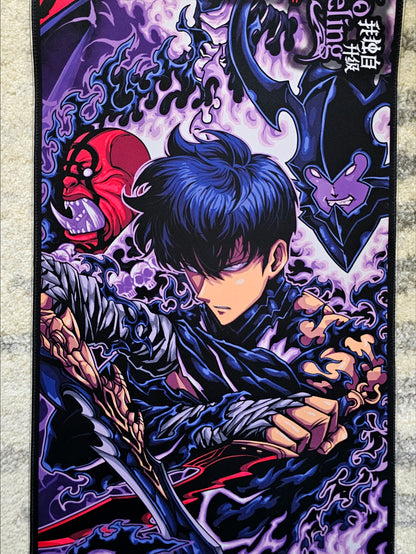 Jinwoo Leveling Deskmat