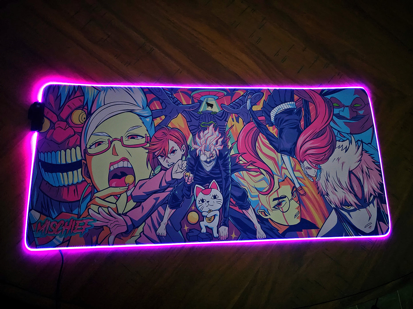 Oka-Crew XXL LED DESKMAT