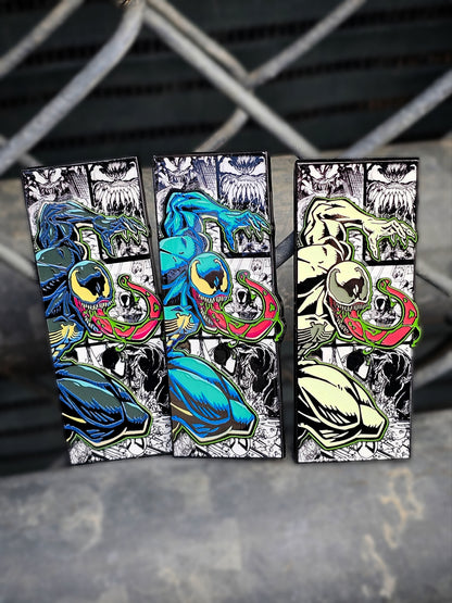 Symbiote Comic strip Enamel Pins