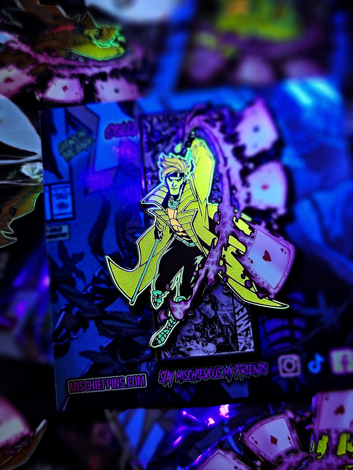 MON AMI Enamel Pin