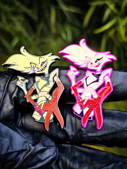 Angel Must Enamel Pin