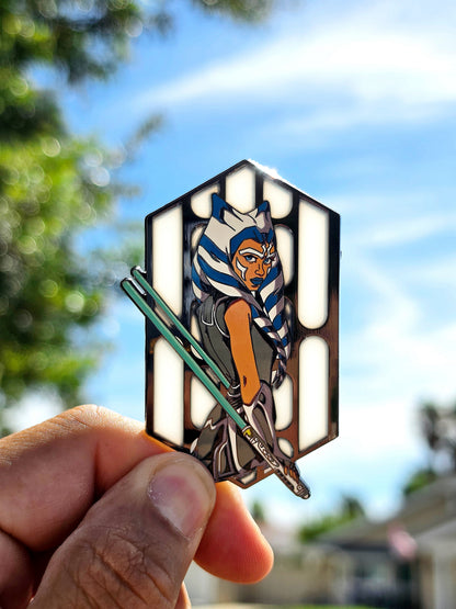 Ms Jedi Tano Enamel Pin