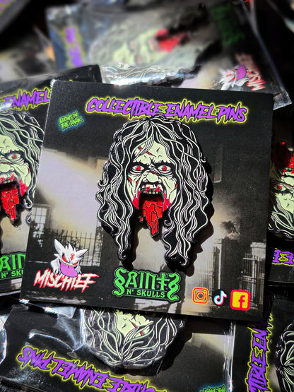 Vomit Queen Enamel Pin