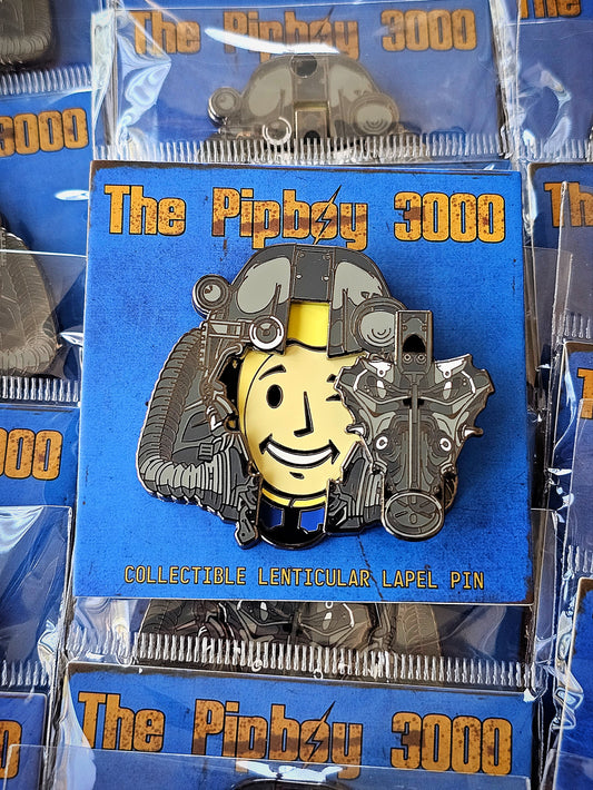 Po₩er Amor Enamel Pin