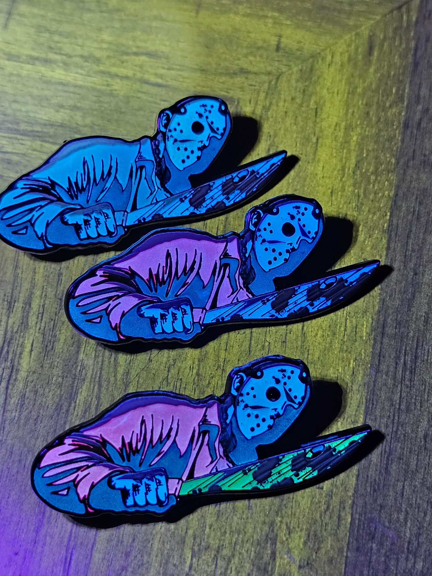 Jason the 13th enamel