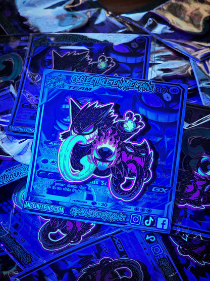 Gastly and Friends enamel pin