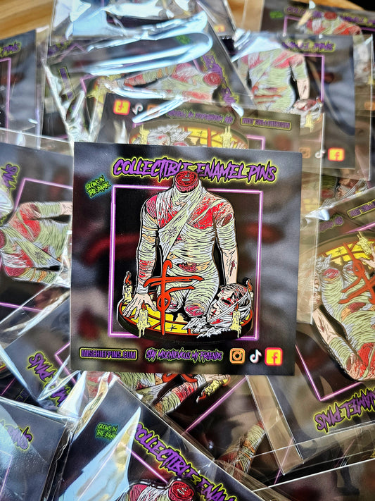 The Torso enamel pin