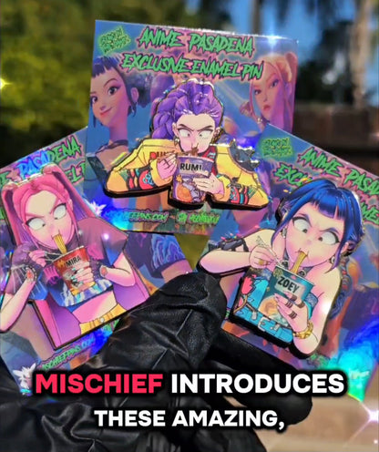 Demon Hunters enamel Pin