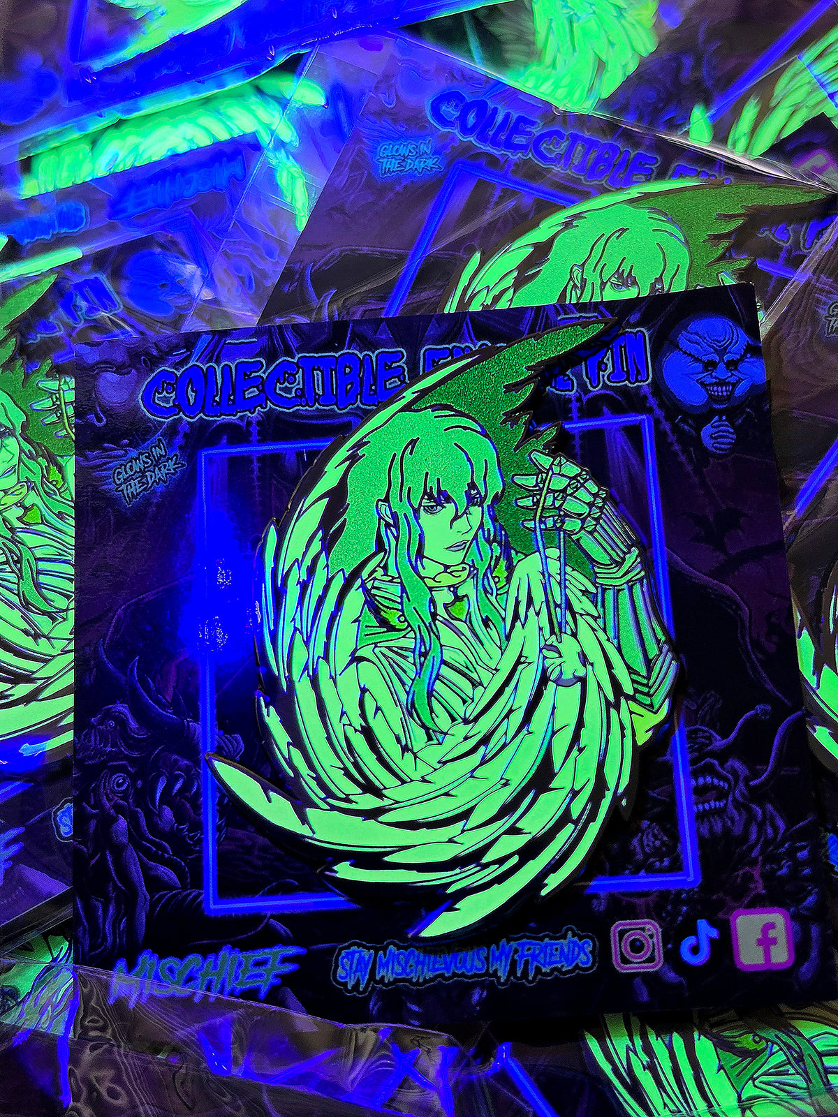THE HAWK ENAMEL PIN