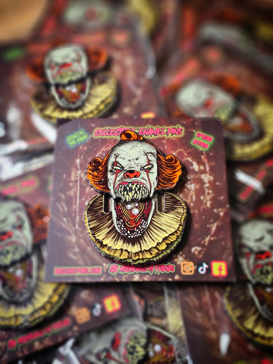 CLOWN EATER ENAMEL PIN