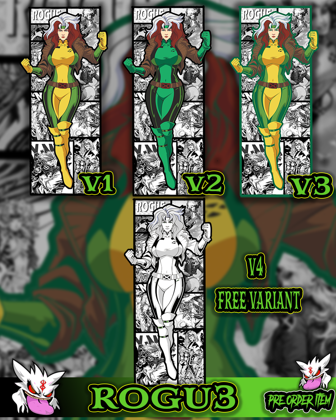 ROGU3 Enamel Pin Pre Orders