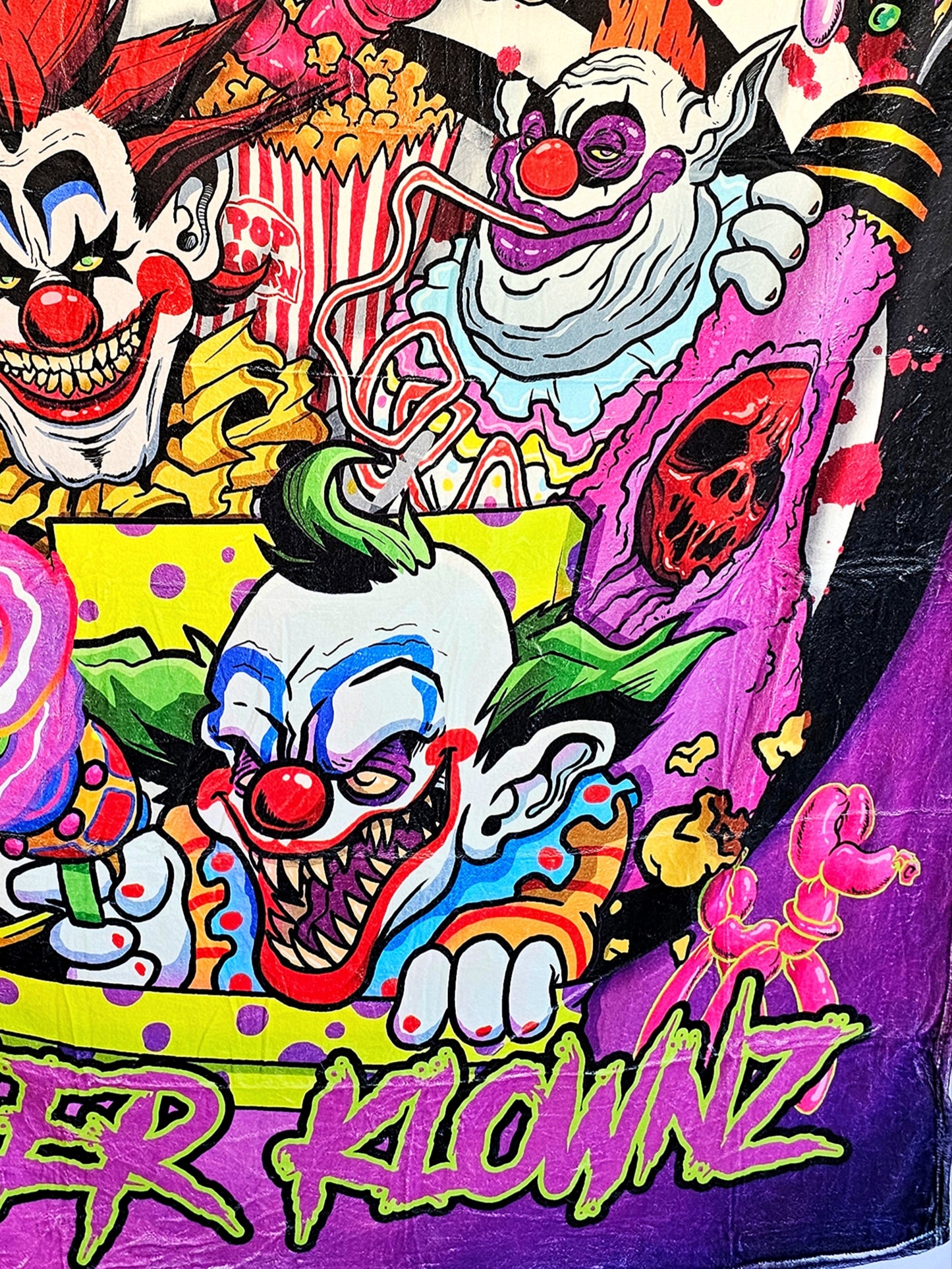 Killer Circus Clowns 🤡 Fleece blanket