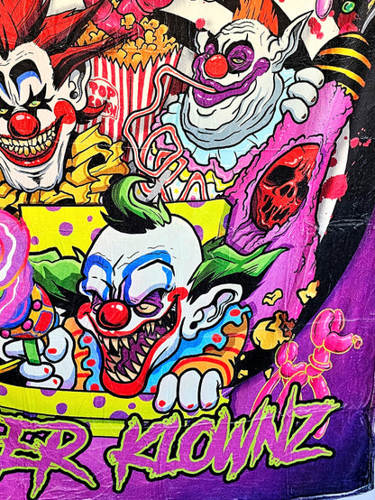 Killer Circus Clowns 🤡 Fleece blanket