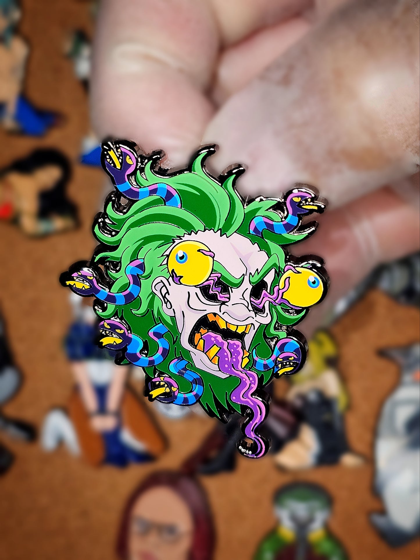 BeetleGuise Enamel Pins