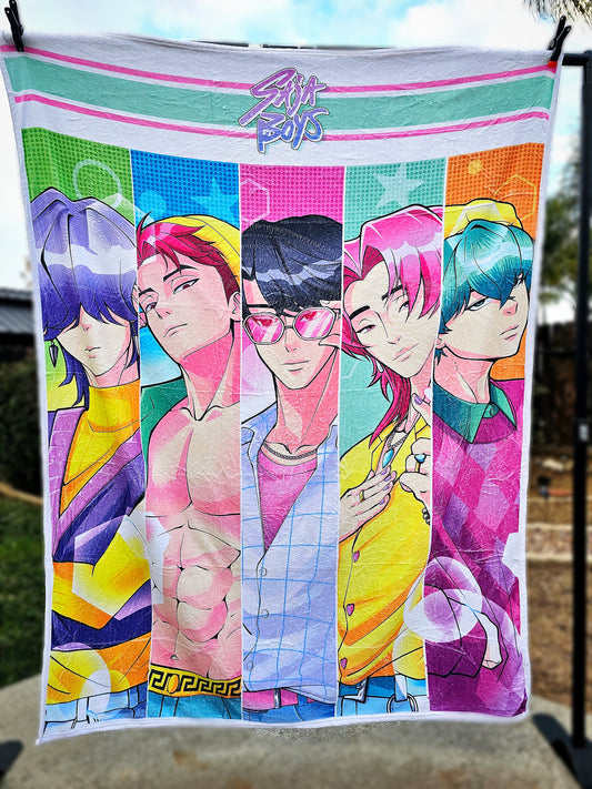 Kpop Boys Blanket