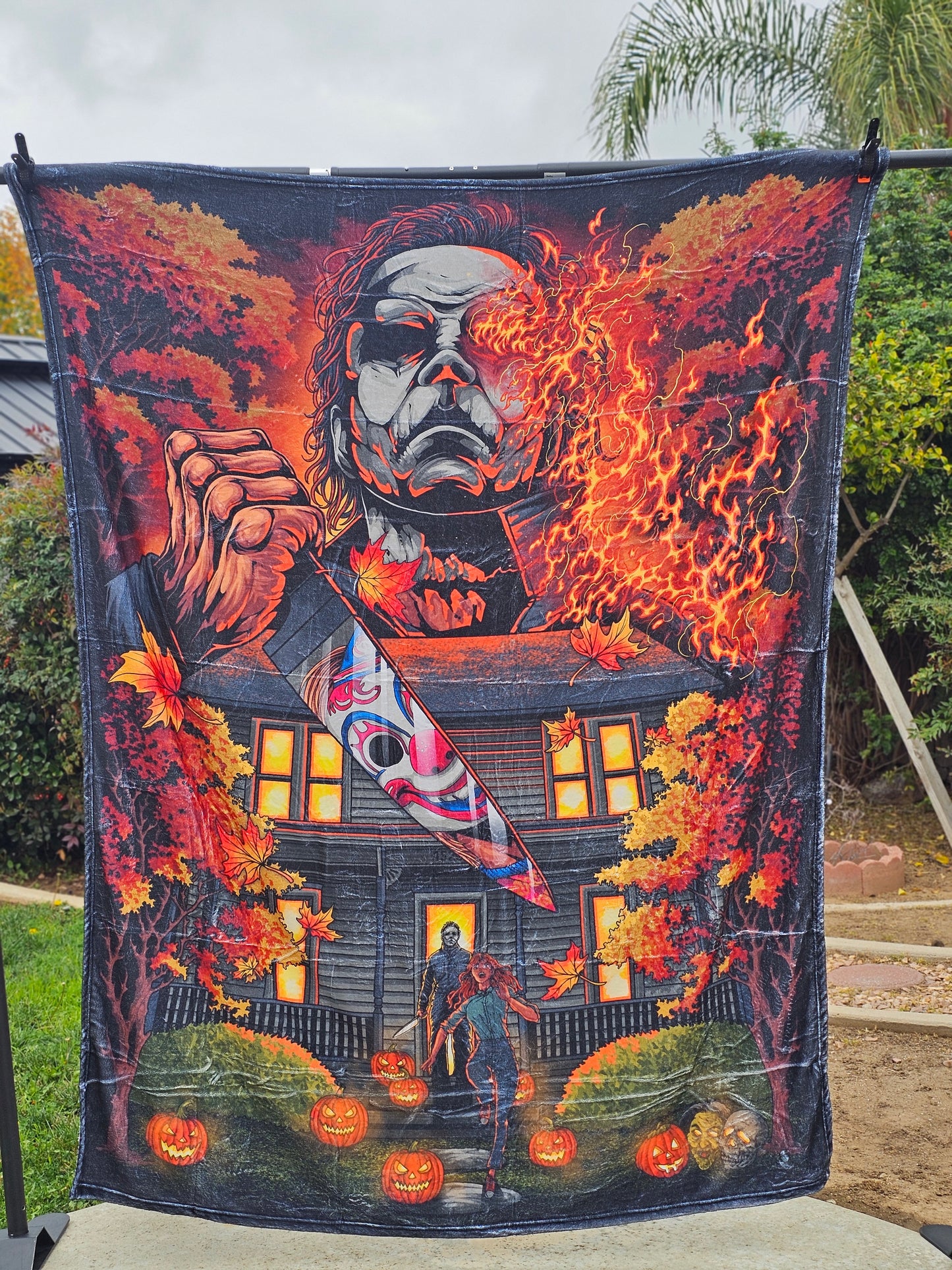 Hallo🎃Ween Fleece Blanket