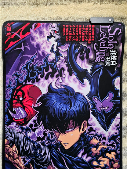 Jinwoo Leveling Deskmat